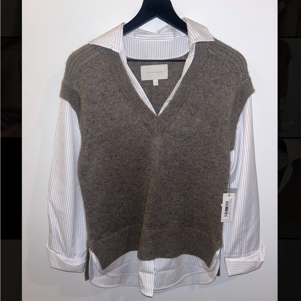 Brochu Walker The Looker Layered V-Neck